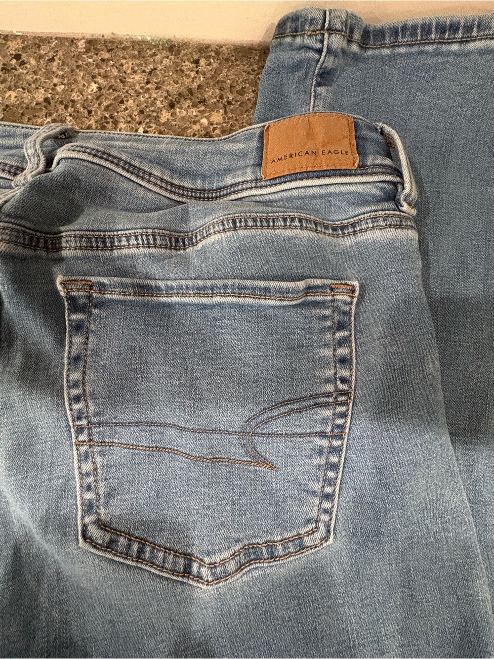 American Eagle Next Level Stretch Bootcut Jeans Size 10 X-Long Tall - Picture 5 of 11